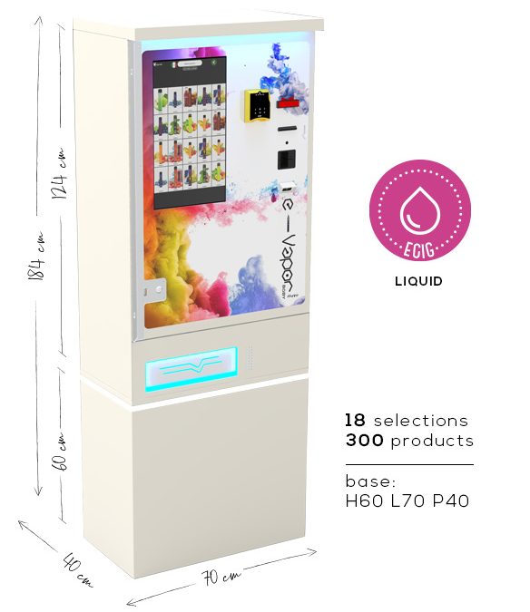 Selling with vending machines: new technologies