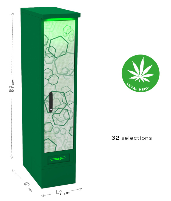 Magic Slave 32 – 32-Selection Vending Column for Magic Touch Machines, 350-Product Capacity